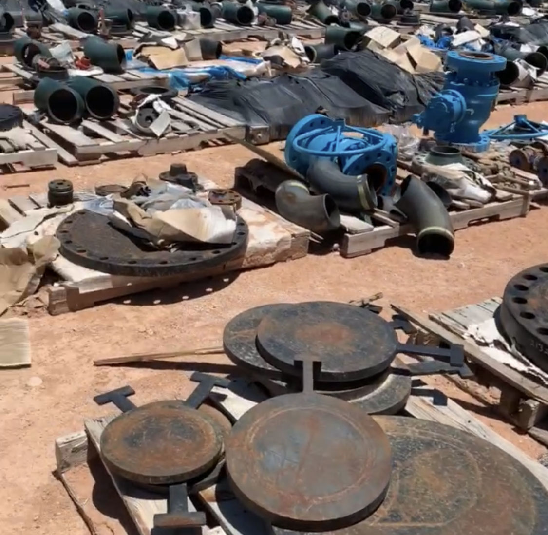 yard of scrap
